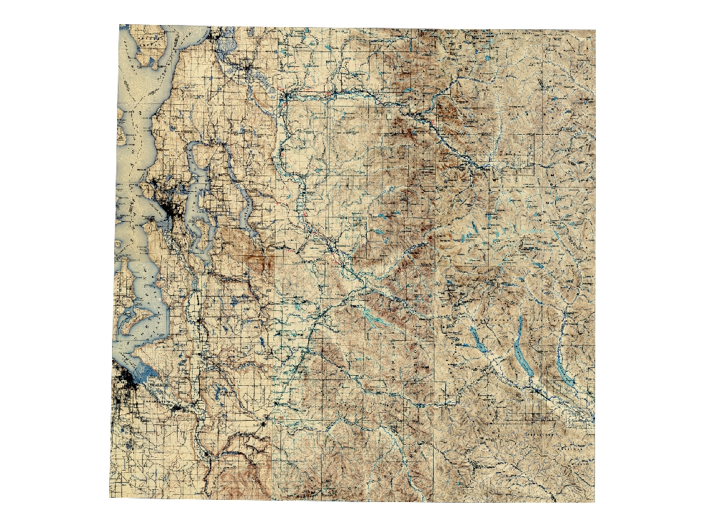 1890 USGS Topo Historic (1890 to 1920)