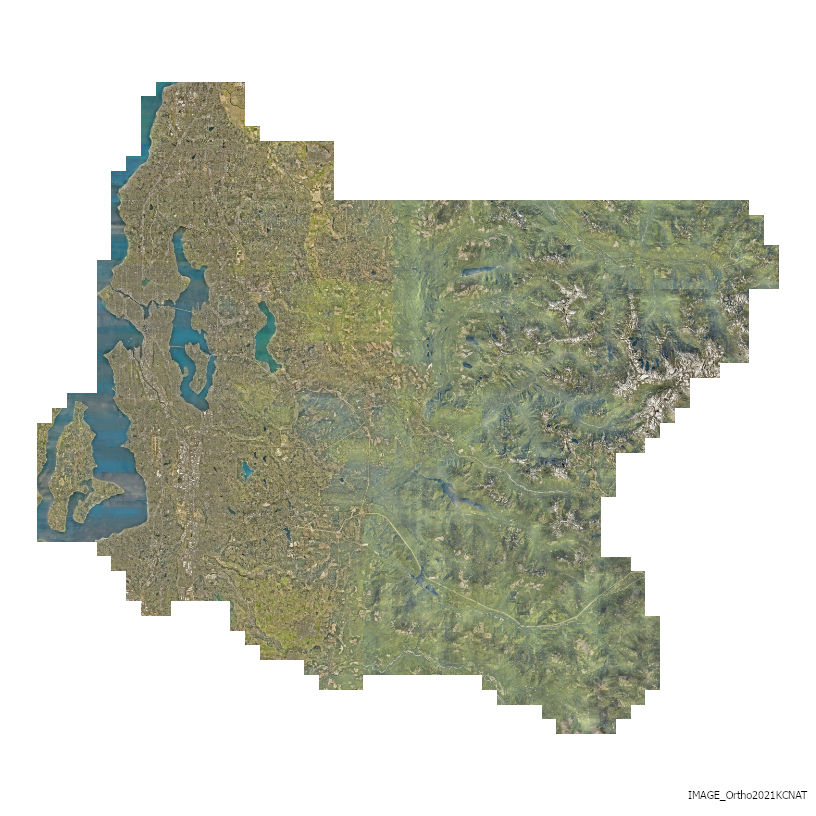 2021 King County (Pictometry) Orthogonal Base Imagery - 3 inch (west) and 9 inch (east)