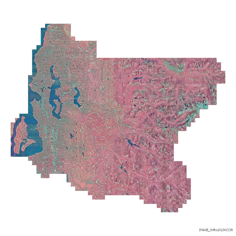 2023 King County (EagleView) Orthogonal Base Imagery - 3 inch (west) and 9 inch (east)