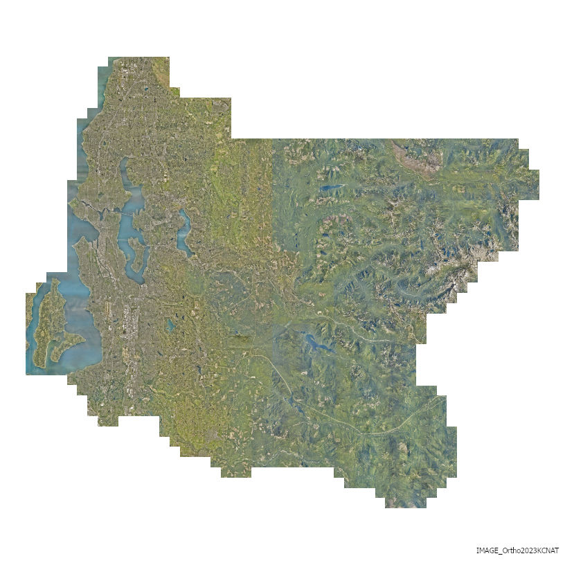 2023 King County (EagleView) Orthogonal Base Imagery - 3 inch (west) and 9 inch (east)