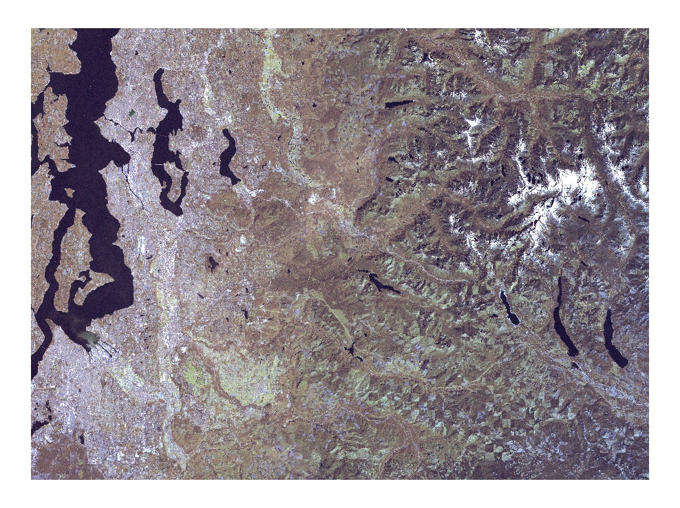 1999 Pan-Sharpened Landsat and Thematic Mapper