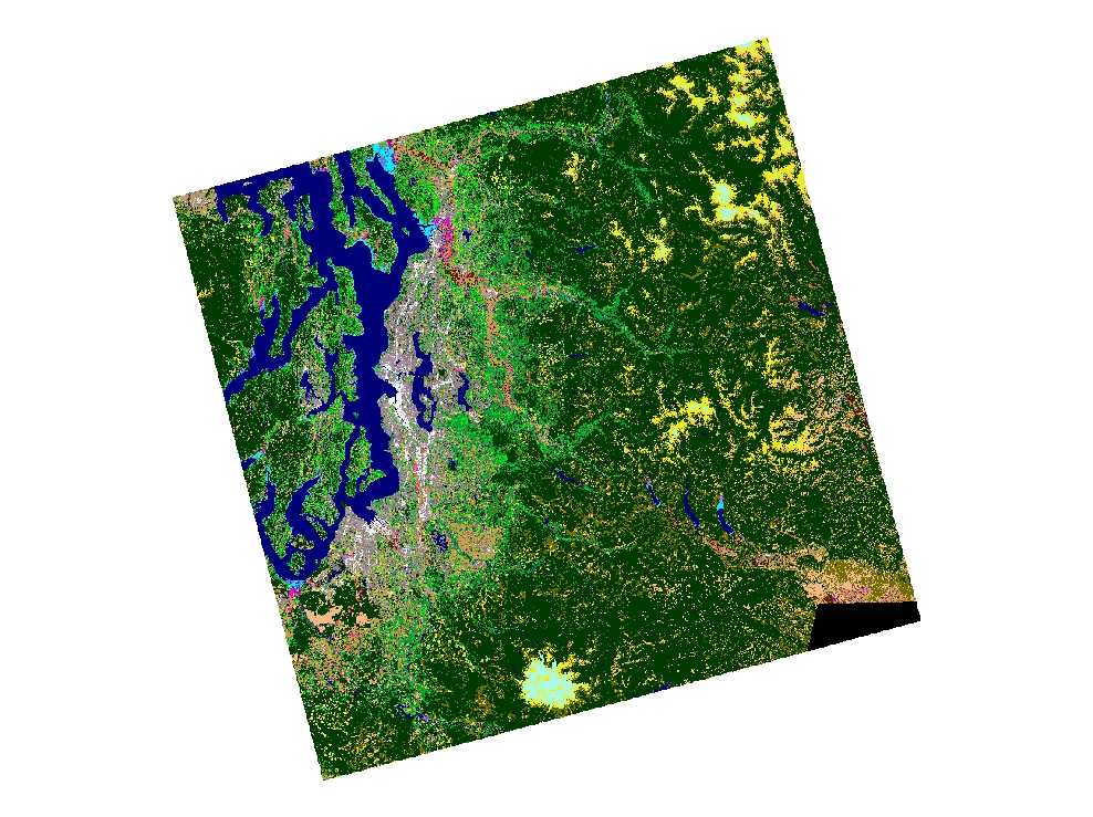 1995 C-CAP Washington (1995-2000-Era) Land Cover Change Analysis