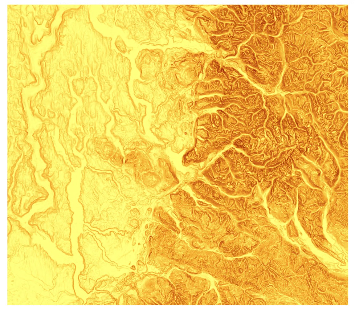 2021 LiDAR Digital Ground Model (DGM) Elevation Slope