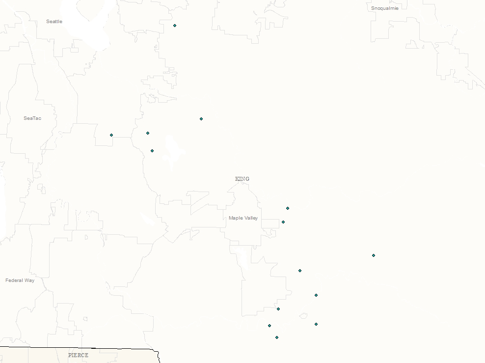 Sites with Current or Grandfathered Mineral Extraction Rights
