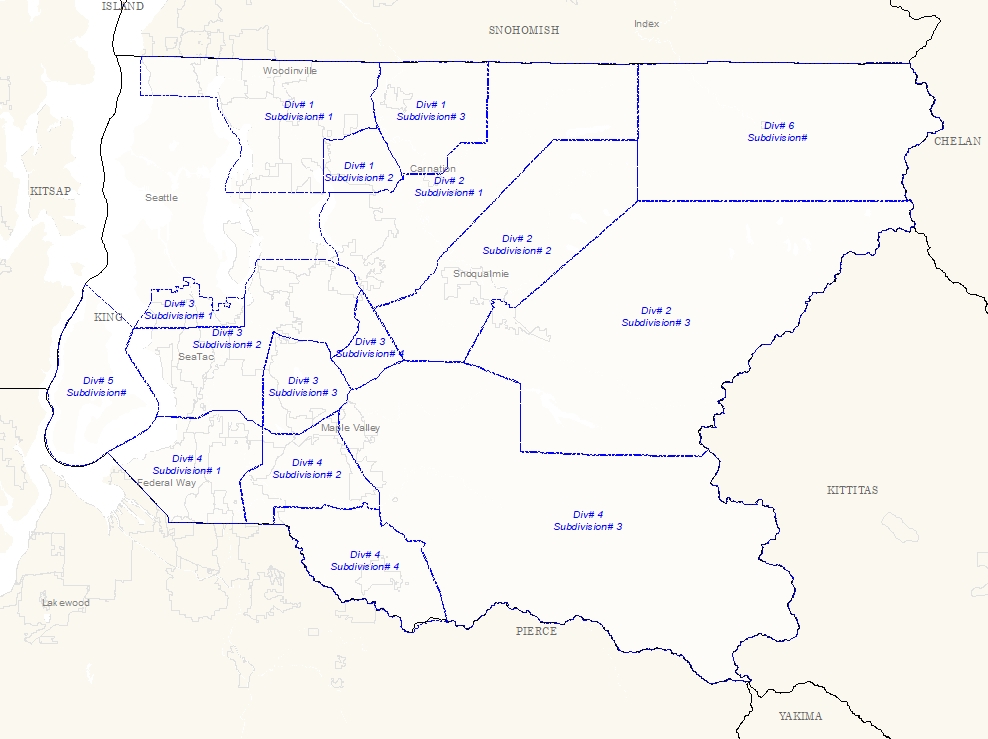 Road Maintenance Subdivisions