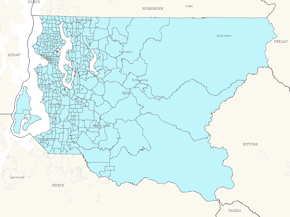 Census 2000 Tracts - Major WTRBDY Features Removed
