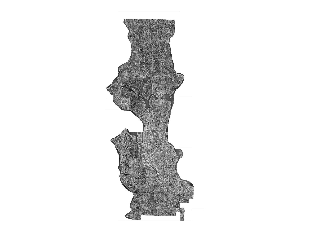 1993 City of Seattle Panchromatic (B and W) Orthophotography