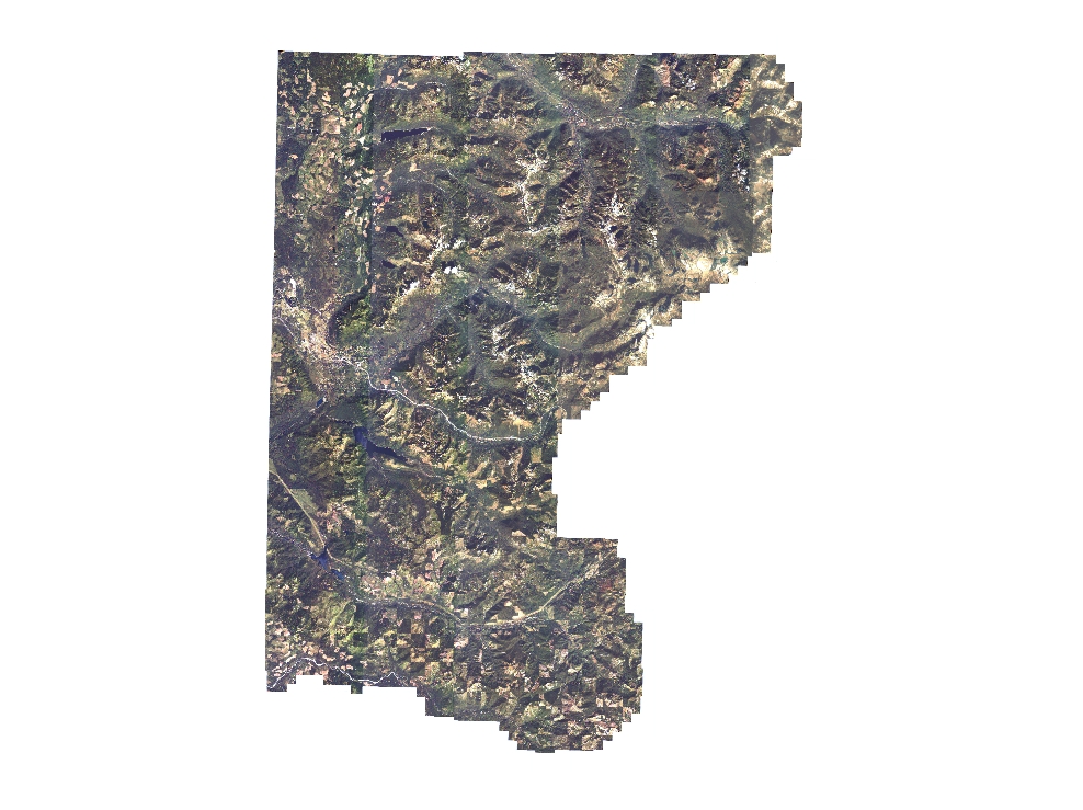 2000 Ikonos Natural Color Satellite Imagery