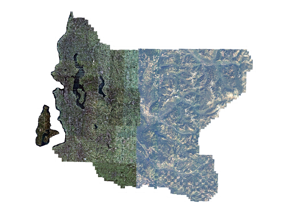 2000 Space Imaging natural color orthoimagery - merged DAIS, Emerge and Ikonos for full county coverage
