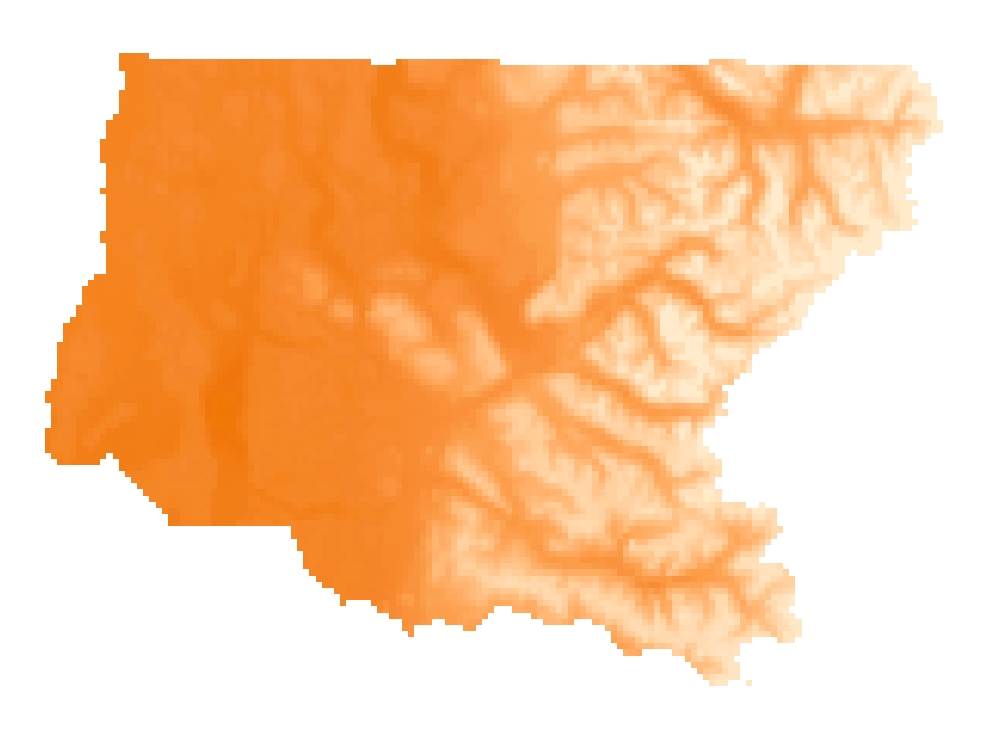 Average Monthly or Annual Maximum Temperature, 1971-2000