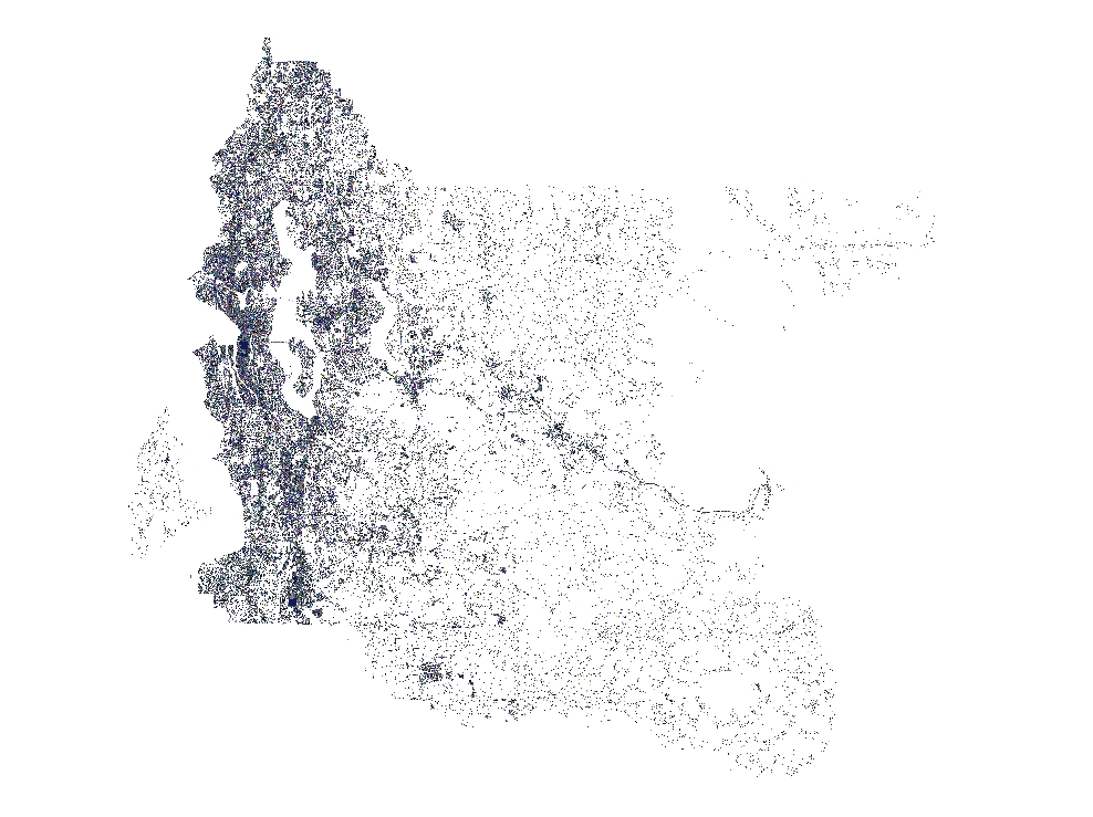 2000 Impervious/Impacted Surface Interpretation based for King County