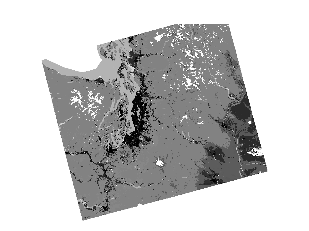 1970 Land use data (1970) refined with 1990 population data to indicate new residential development for the conterminous United States