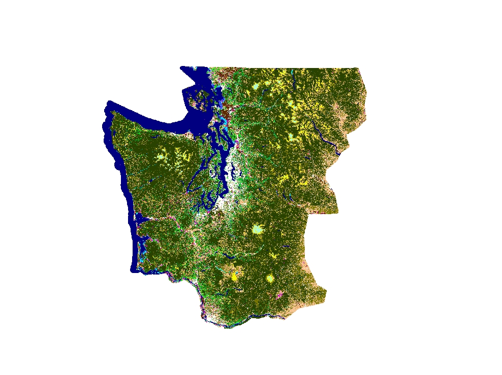 1991 Western Washington Land Cover Change Analysis: Base Landcover