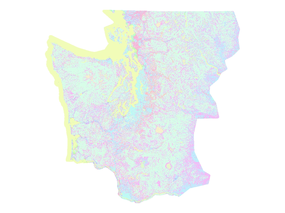 2001 Western Washington Land Cover Change Analysis: Base Landcover