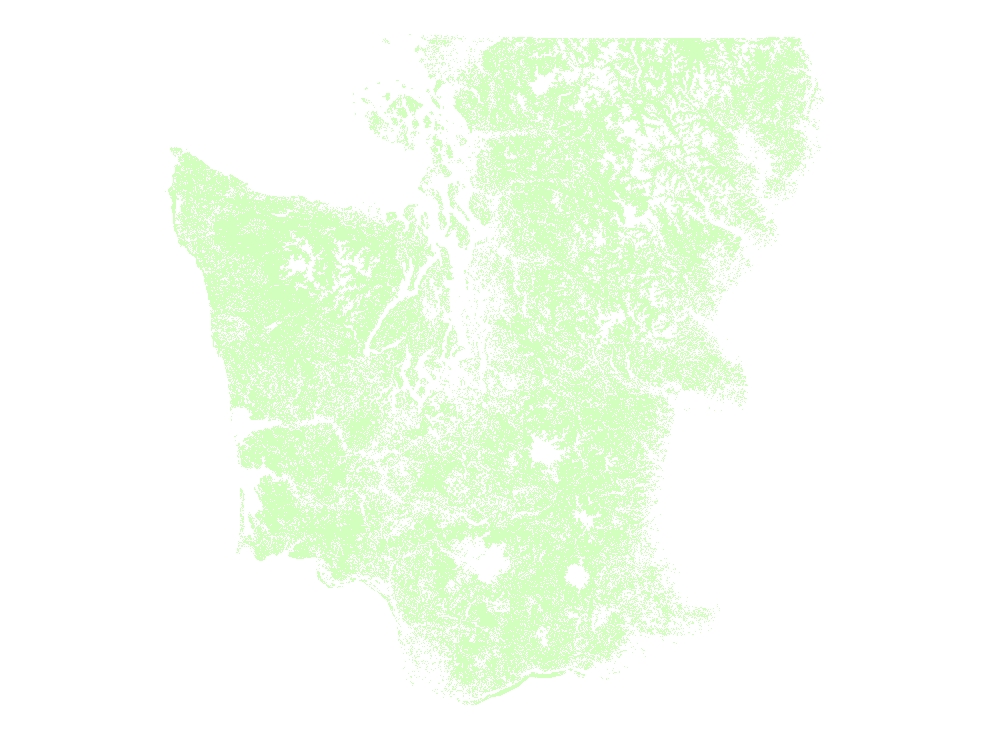 1991 Western Washington Land Cover Change Analysis: Base Landcover