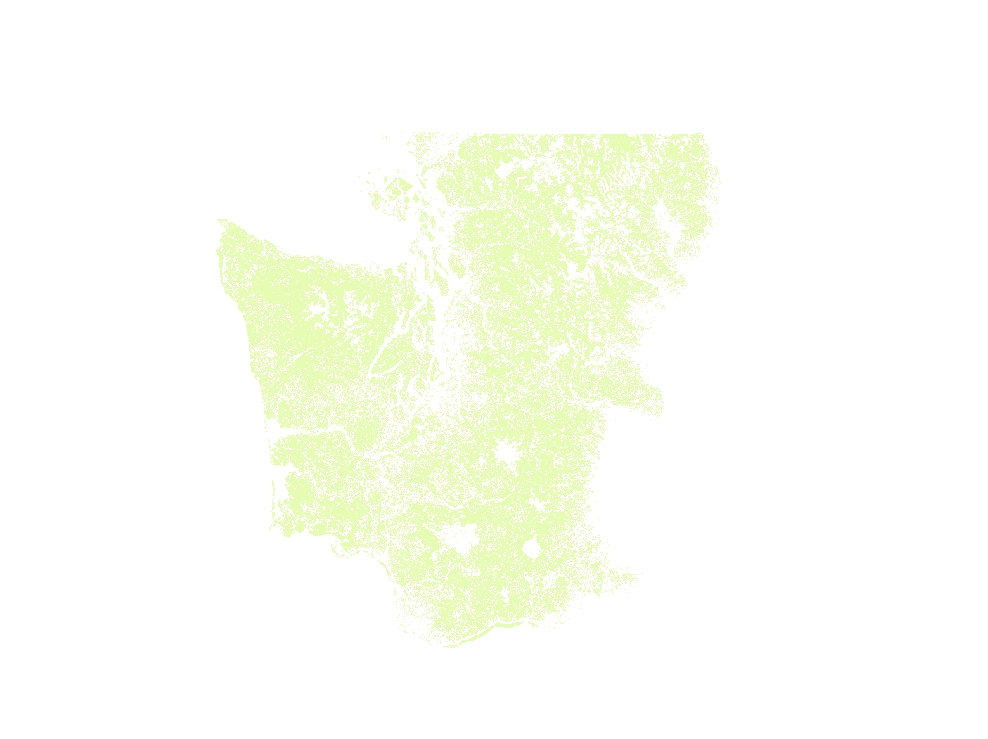 1996 Western Washington Land Cover Change Analysis: Base Landcover