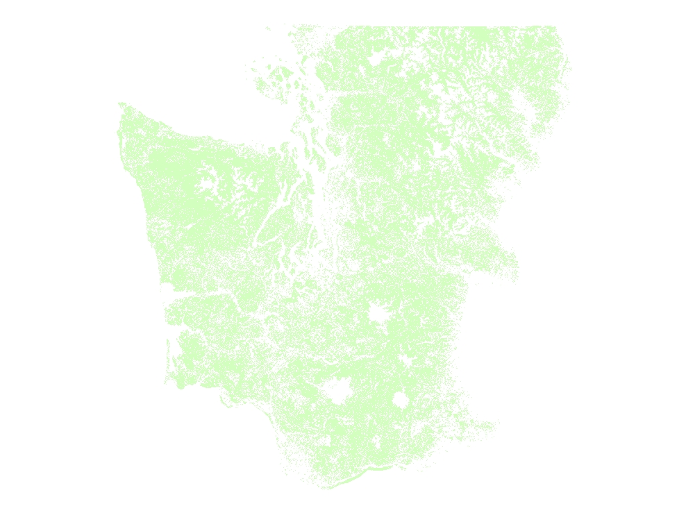2001 Western Washington Land Cover Change Analysis: Base Landcover