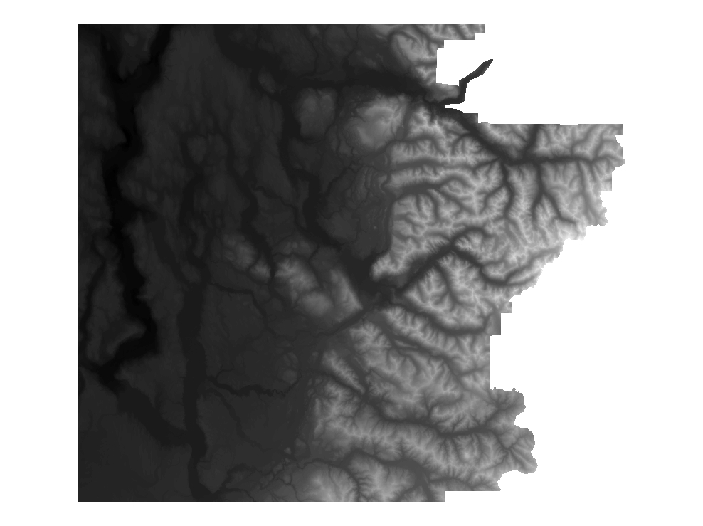 2015 LiDAR Digital Ground Model (DGM) Elevation and Hillshade