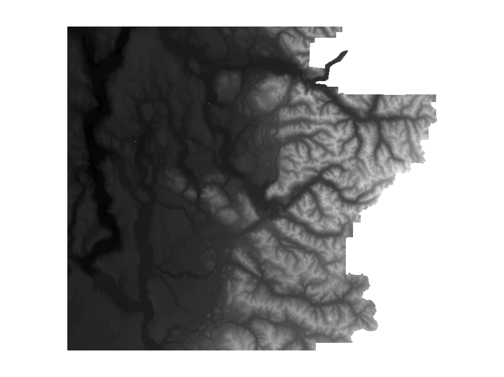 2017 LiDAR Digital Ground Model (DGM) Elevation and Hillshade