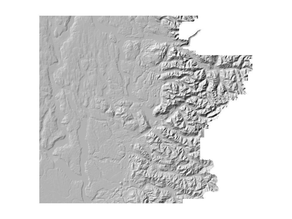 2002 LiDAR Digital Ground Model (DGM) Hillshade