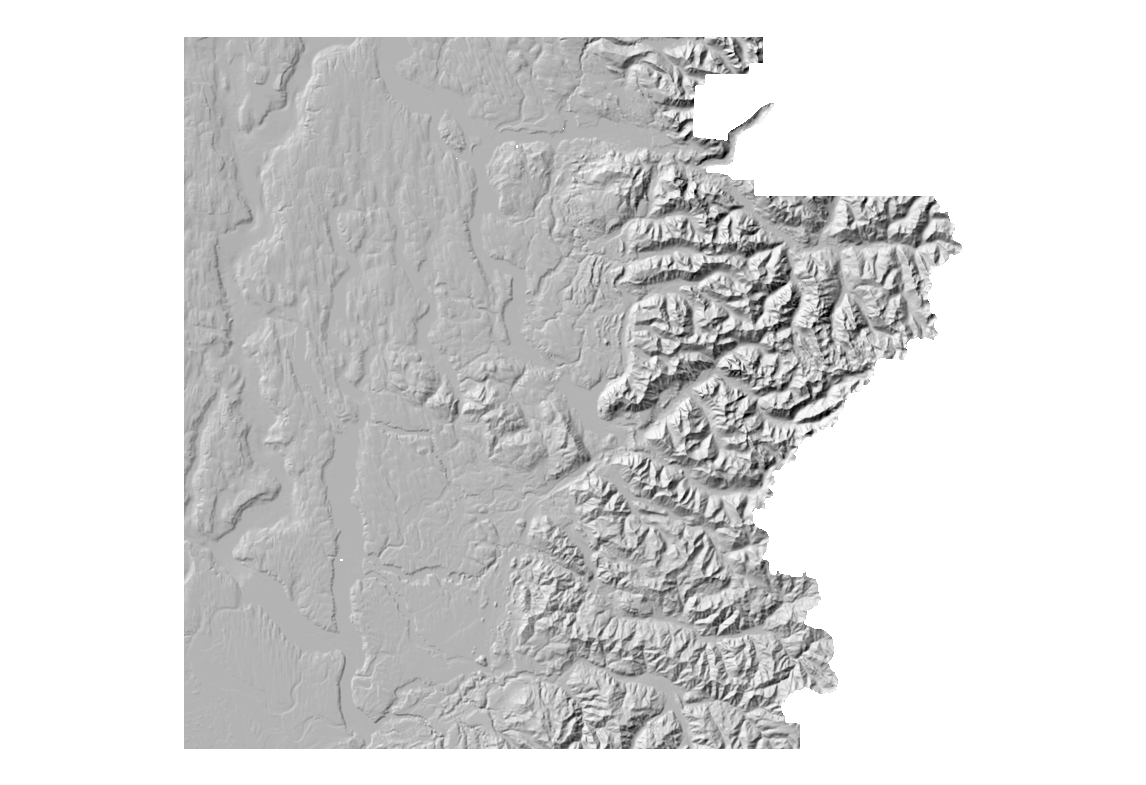 2011 LiDAR Digital Ground Model (DGM) Hillshade