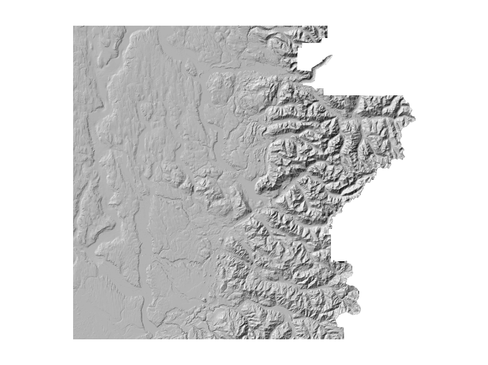 2014 LiDAR Digital Ground Model (DGM) Hillshade