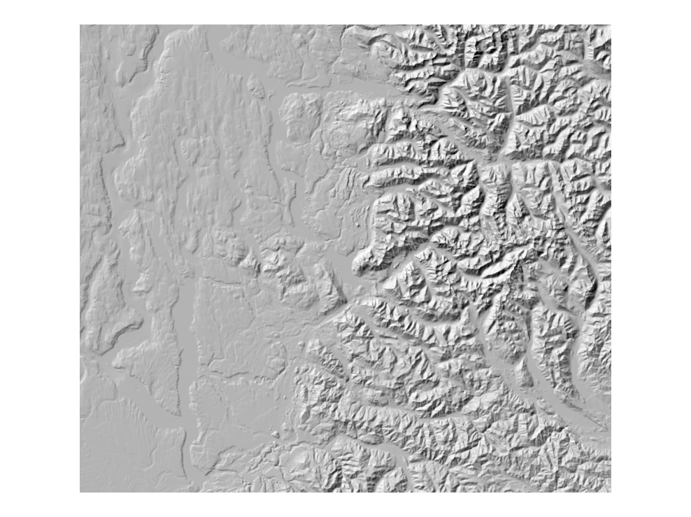 2021 LiDAR Digital Ground Model (DGM) Elevation and Hillshade