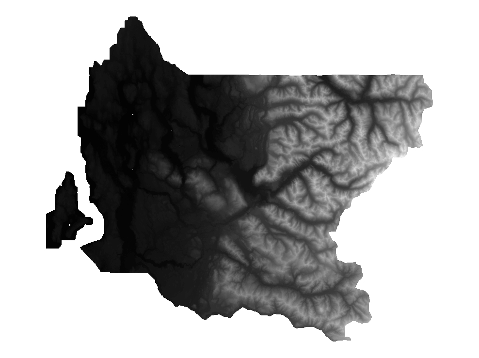 LiDAR Digital Surface Model (DSM) Elevation and Hillshade