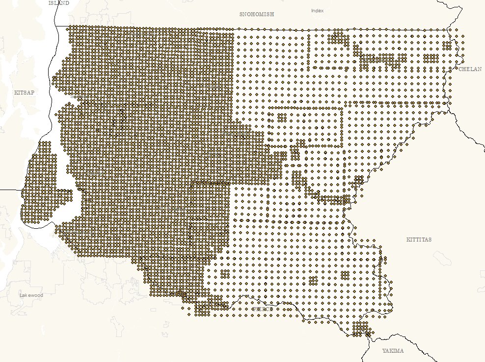 Public Land Survey System Point