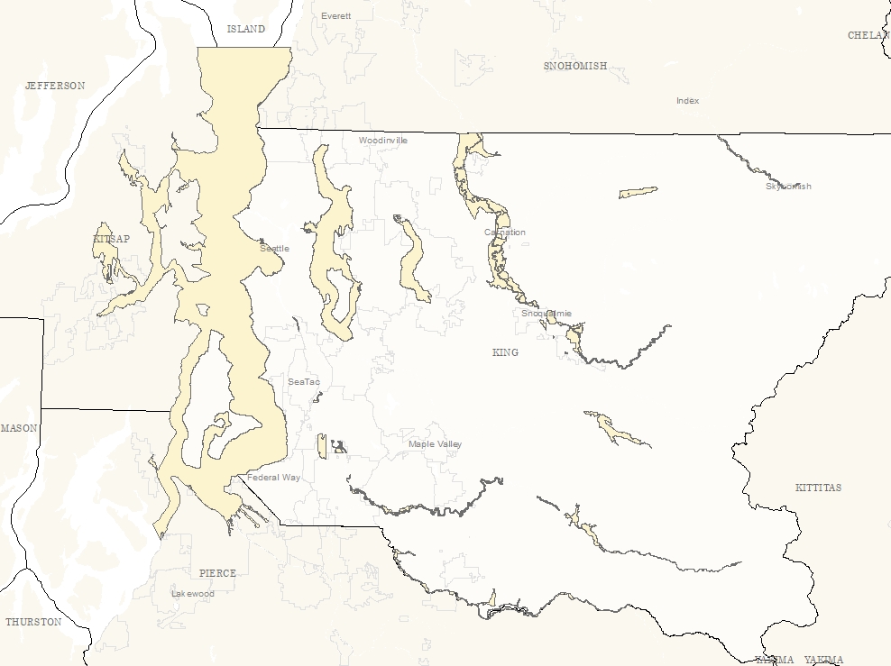Shoreline Master Program Shorelines of Statewide Significance in King County