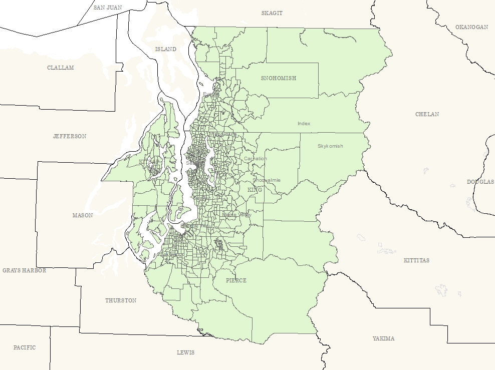 Census 1990 Traffic Analysis Zones
